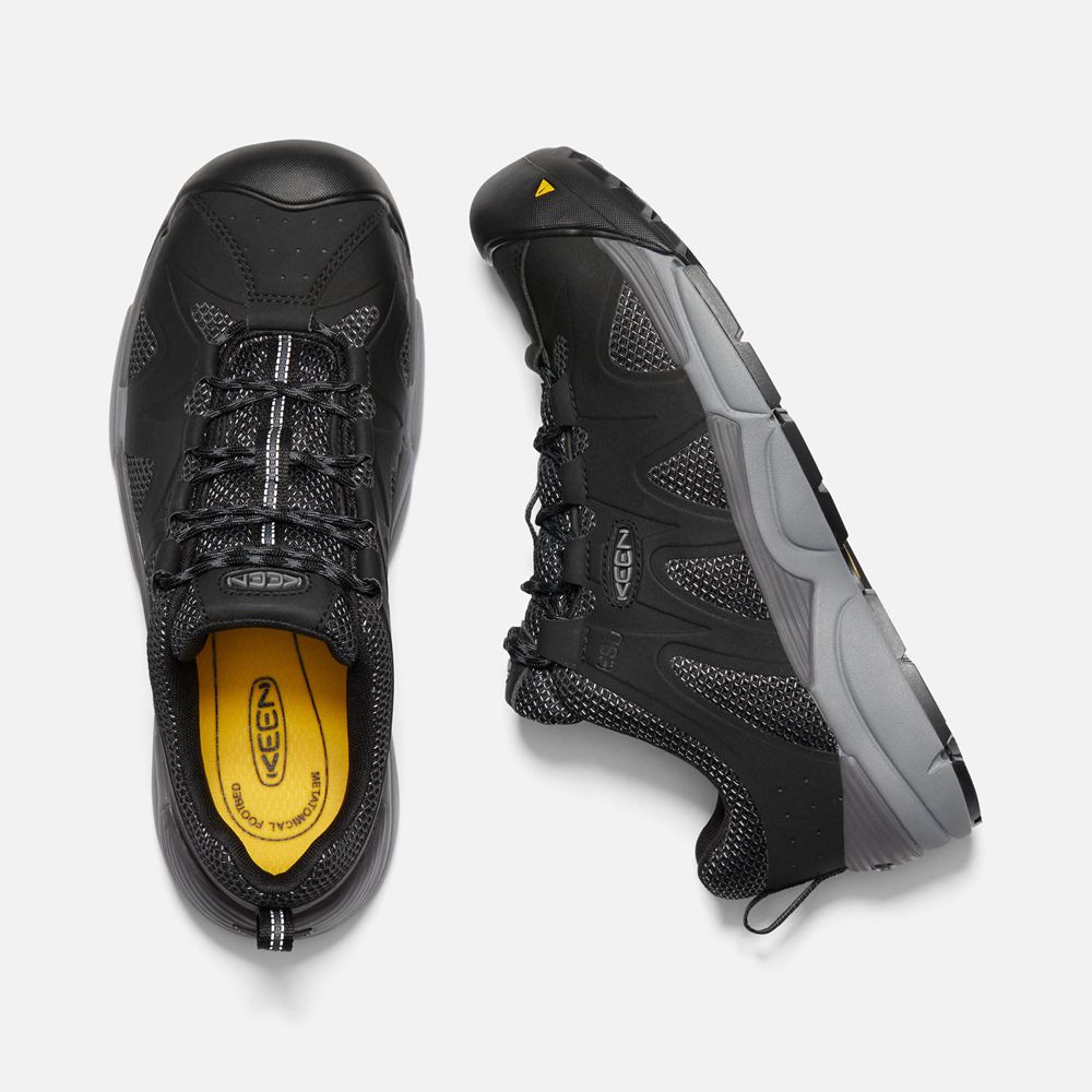 Chaussures de Travail Keen Homme Noir/porno | San Antonio Esd (Aluminum Toe) | LBYRO-5023